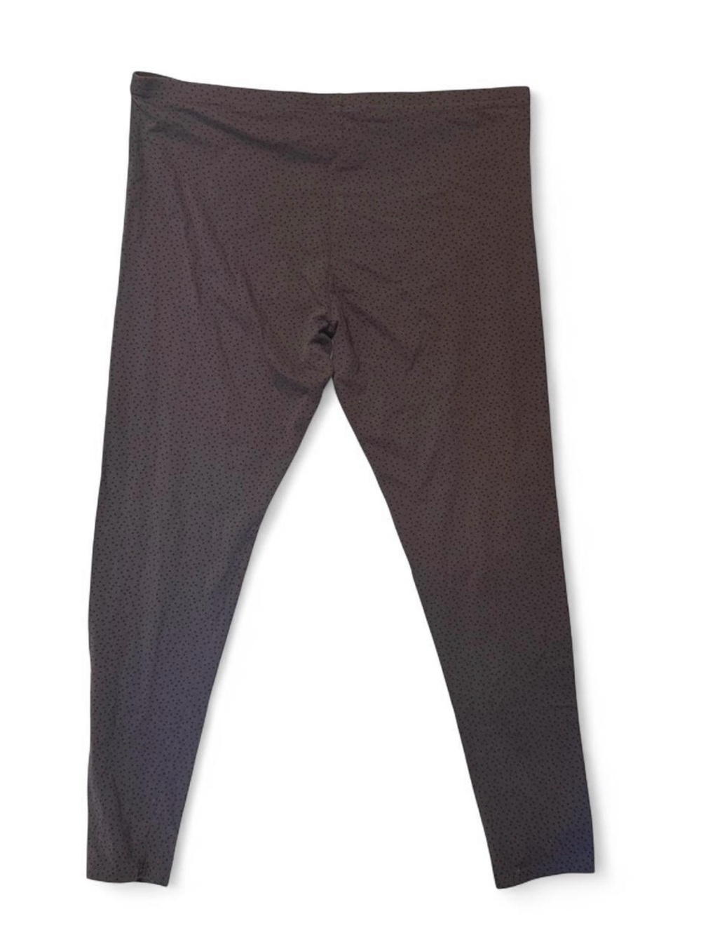 LC Lauren Conrad Gray Black Polka Dot Leggings xl - Picture 2 of 5